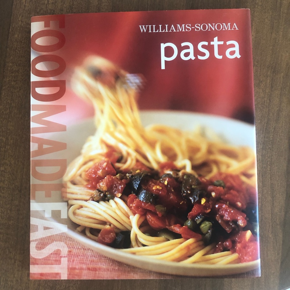 Williams Sonoma Pasta Cookbook
